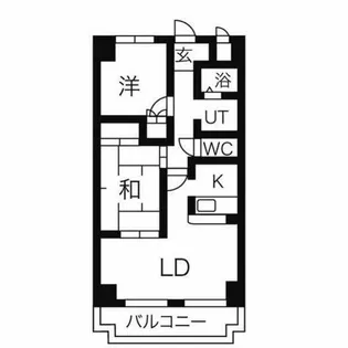メゾン黒川【5階】の間取り