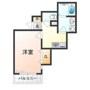ユウパレス池上町【2階】の間取り