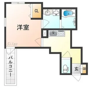 ユウパレス池上町【2階】の間取り