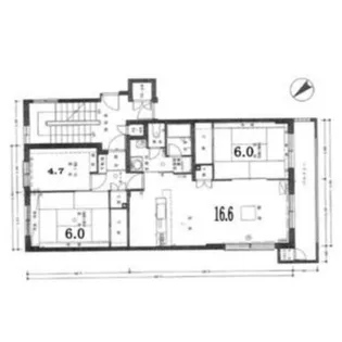じょうてつ真駒内南町ドエル【1階】の間取り