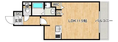 サンメゾン【5階】の間取り