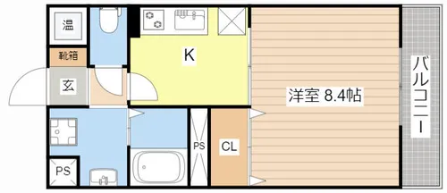 グレース大嘉【303号室】の間取り