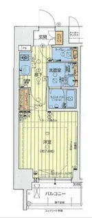 レオンコンフォート大阪ドームシティ【3階】の間取り