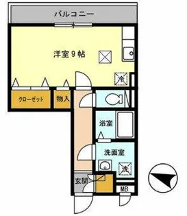 メゾン・プレミール【1階】の間取り