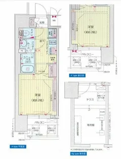 プレサンス西九条GATERISE【2階】の間取り
