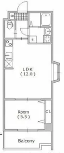 久宝【6階】の間取り