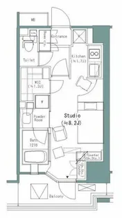 パークアクシスうつぼ公園【7階】の間取り