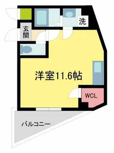 ELEGANTE宝塚【2階】の間取り