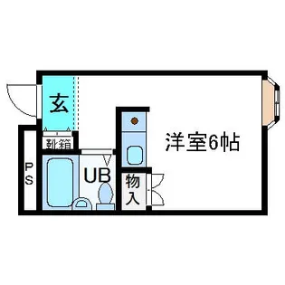 コーポ朝風【18号室】の間取り