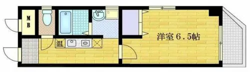 NOB西梅田【3階】の間取り