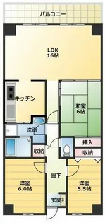 PHOENIX COURT 交野Ⅰ【2階】の間取り