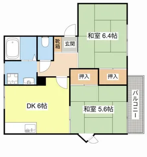 メゾン ド シャンドーレ【W202号室】の間取り