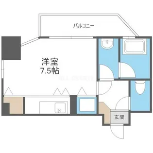アクティコートクリスタル京橋【8階】の間取り