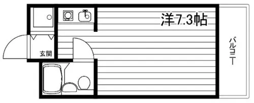クリーンピア南大路時計台【903号室】の間取り