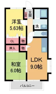 フェアリー上甲子園【1階】の間取り