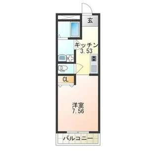 Casa del Sol【3階】の間取り