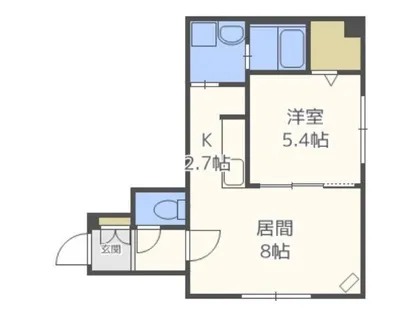 グランメール K.S元町【2階】の間取り