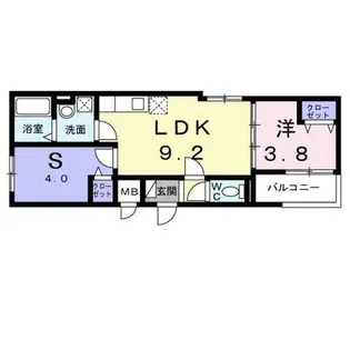 グランハーモニー【1階】の間取り