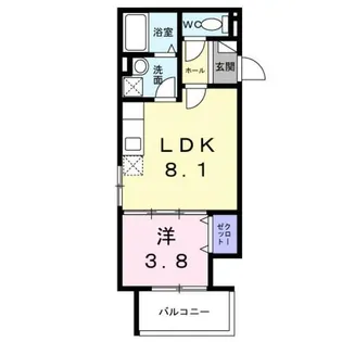 グランハーモニー【2階】の間取り