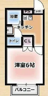 プレジール八尾南【1階】の間取り