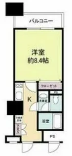 メゾン・ド・ヴィレ大阪城公園前【17階】の間取り