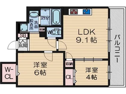Loire F【2階】の間取り