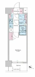 BPRレジデンス天満橋【9階】の間取り
