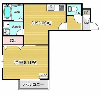 ルミエール【1階】の間取り