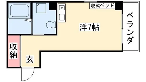 ドール丸の内【503号室】の間取り