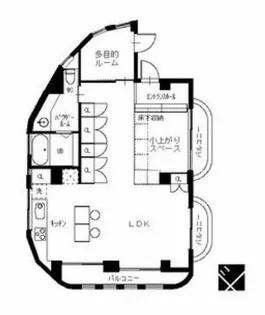 aurora building【4階】の間取り