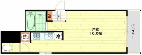 匠空天満【5階】の間取り