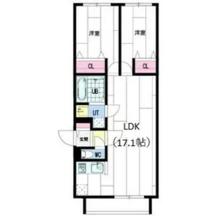 Premier八軒東【4階】の間取り