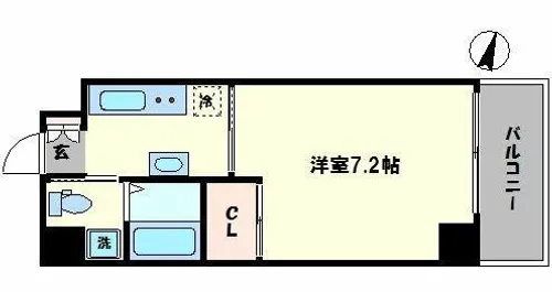 WISTERIA GARDEN【8階】の間取り