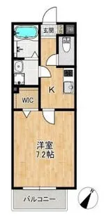 ALEGRIA姫路東【102号室】の間取り