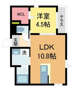 ヘーベルメゾン小松北町【3階】の間取り