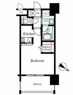エンクレストGRAN博多駅前【712号室】の間取り