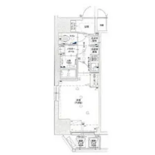 エスライズ堺筋本町【15階】の間取り