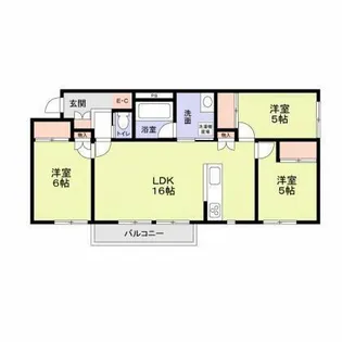 グランフォレスト千代田【2階】の間取り