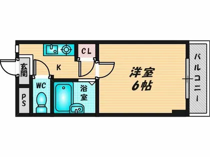グリーングラス【1階】の間取り