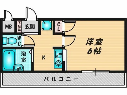 エールハウス【3階】の間取り