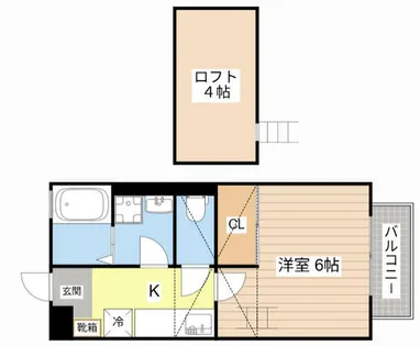 BEANS【2階】の間取り