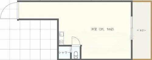 華菱ビル【303号室】の間取り