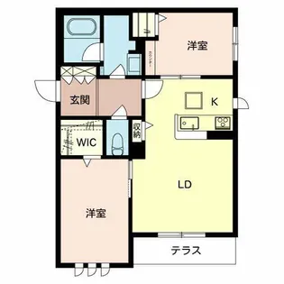 ノーヴェ エレガンテ【1階】の間取り