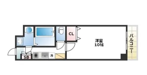 プリマベーラ新今里【2階】の間取り