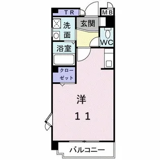 大阪府堺市東区丈六【マンション】の間取り