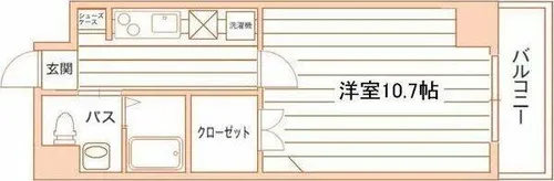 エスペランサ春日井駅前【602号室】の間取り