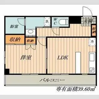 A&S KATO KI B棟【202号室】の間取り