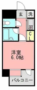 ピュアドーム博多アソシア【802号室】の間取り