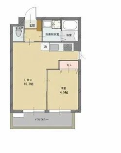 プレミール小野王子町【2階】の間取り