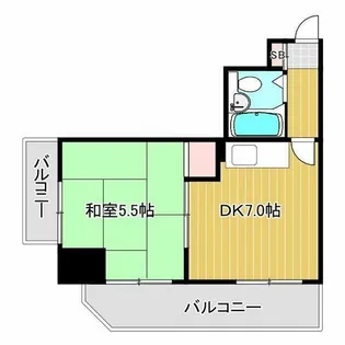 グルーヴ桜宮【2階】の間取り